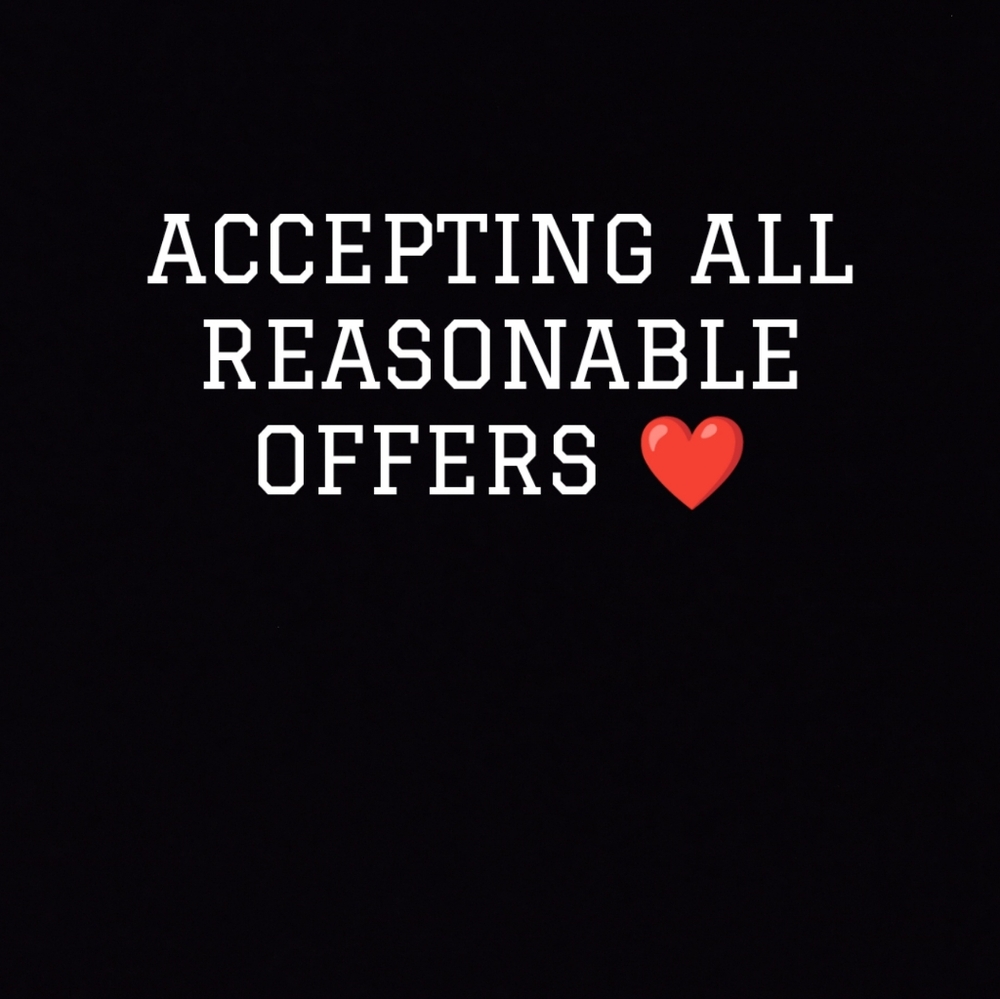 Send me an offer on anything in my closet!